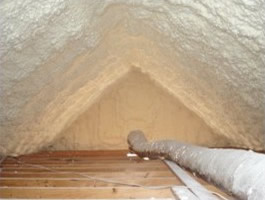 Spray Foam Insulate Your Attic